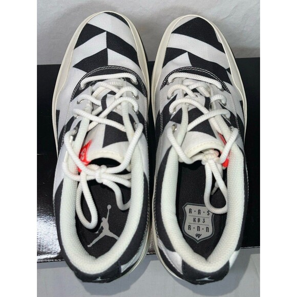 Jordan Men’s Westbrook 0.3 Low Casual Sneakers White/Black Dazzle Size 8